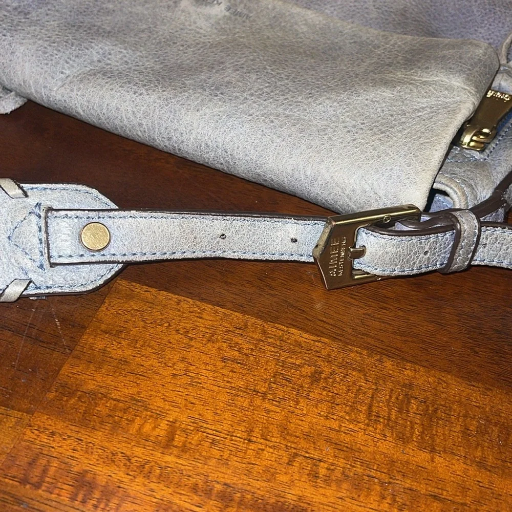Aimee Kestenberg ladies Bali Hobo Bag in cool gray.